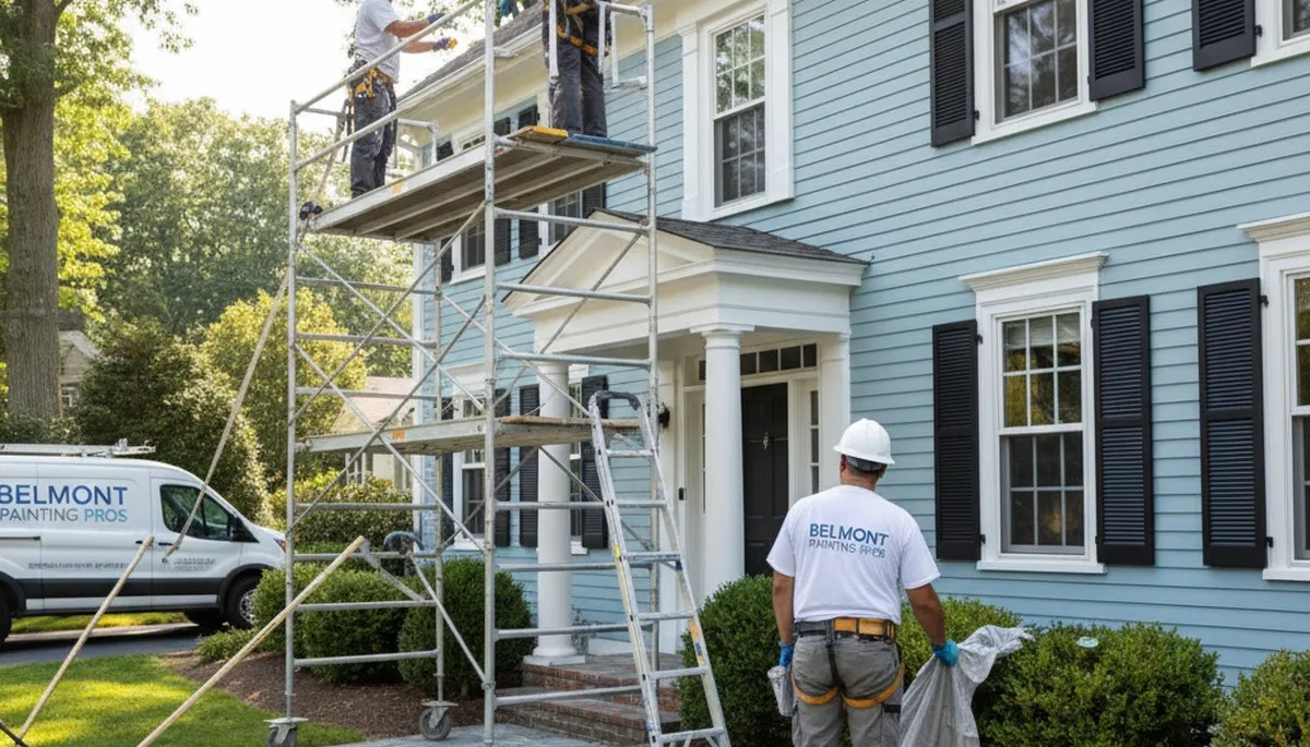 Painter serving Newton, MA providing residential and commercial painting services