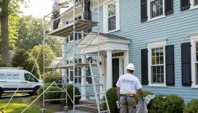 Painter serving Newton, MA providing residential and commercial painting services