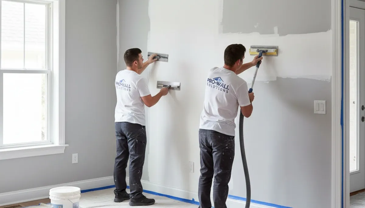 Drywall repair in Newton, MA by Newton Paint Pros for cracks, holes, and water damage