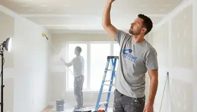Drywall repair in Newton, MA by Newton Paint Pros for cracks, holes, and water damage restoration