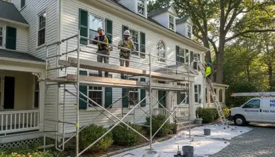 Painters in Newton, MA providing professional interior and exterior painting services