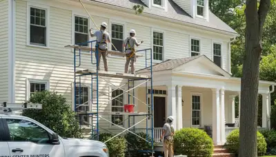 Professional painters in Newton, MA providing interior and exterior painting services