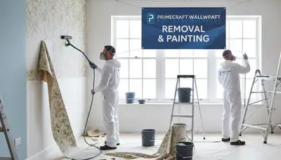 Professional wallpaper removal and wall prep service in Newton, MA by Newton Paint Pros