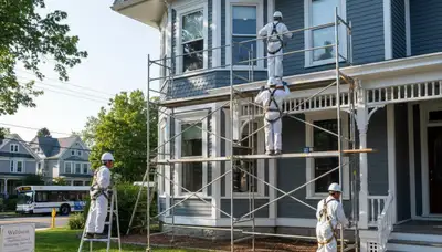 Professional painting services in Newton, MA for residential and commercial properties