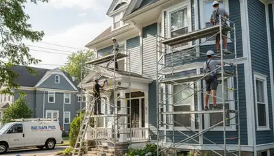 Newton, MA painting contractor delivering professional interior and exterior house painting services