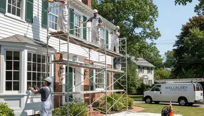Professional painting contractors serving Newton, MA for residential and commercial projects