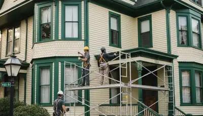 Newton, MA painting contractor serving residential and commercial interior and exterior painting projects