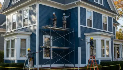 Professional painting contractor serving Newton, MA for interior and exterior home painting