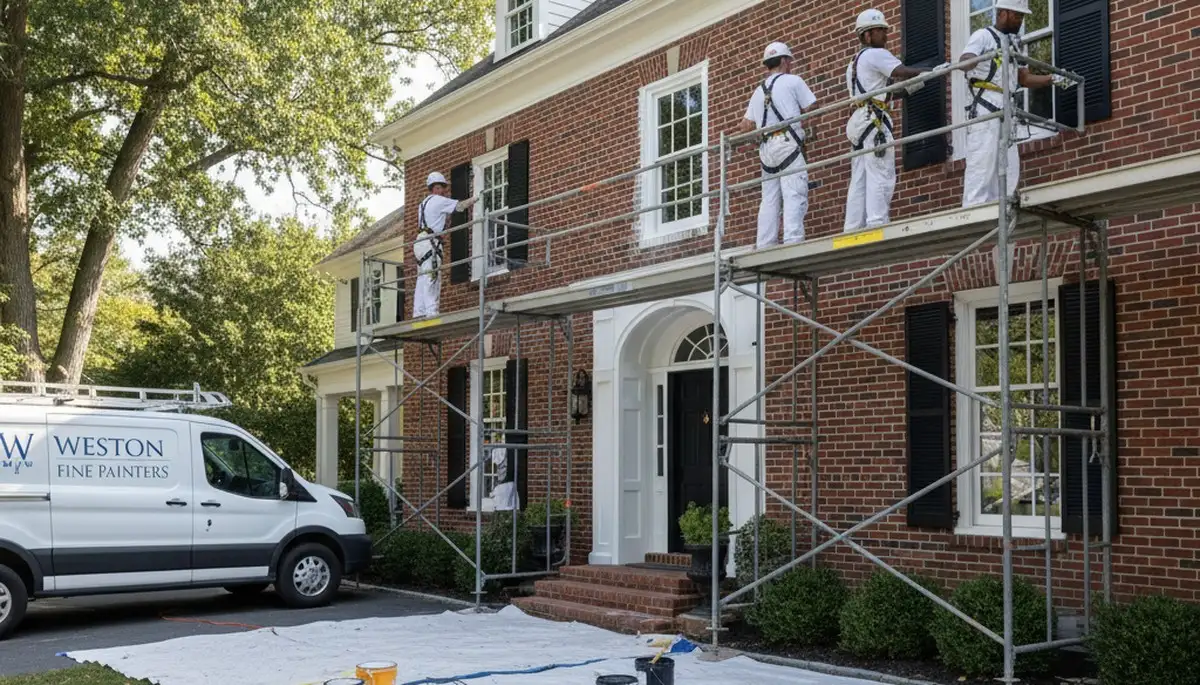 Painters in Newton, MA providing professional interior and exterior painting services